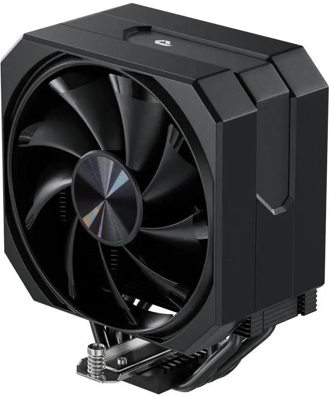 Main image of CPU Air Cooler with 4X6mm Heat Pipes,120mm Fan CPU Cooler 1650rmp,CPU Cooler AMD AM5/AM4/AM3 Series,CPU Air Cooler 6.1 Height Compatible with Intel LGA 1700/1851/1155/1156/2011/2066(Black)