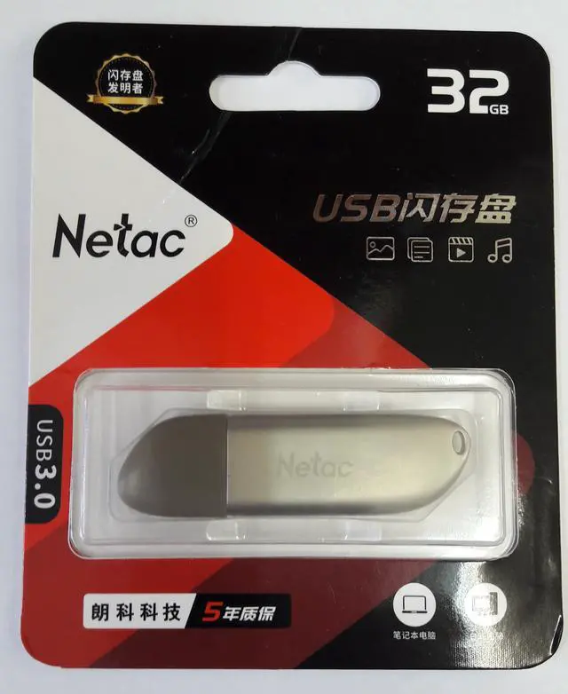 Alt view image 7 of 7 - Netac USB 3.0 Flash Drive 64GB Mini High Speed Metal USB Stick Stylish USB Pen Drive Flashdisk Memory Portable U Disk for PC Laptop