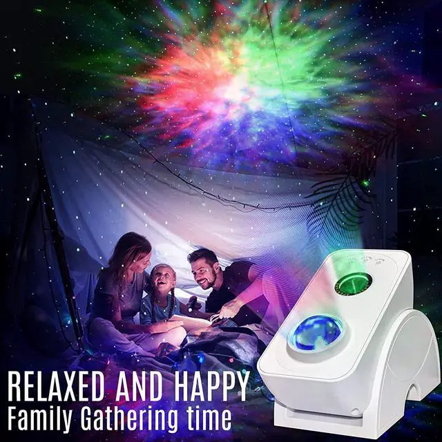 Alt view image 5 of 8 - WIILGN RGB Led Laser Star Projector, Galaxy Light Lamp, Tuya Smart APP Support Amazon Alexa Google Home, Nebula Cloud Rotating Night Light for Christmas Kids Adults