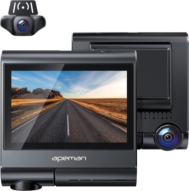 APEMAN 1080P Car Camera Driving Recorder Night Vision 170° Wide