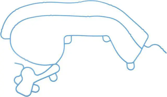 Main image of BTS-1842909C1 Gasket, Front Cover Junta de Tapa Delantera DT466E