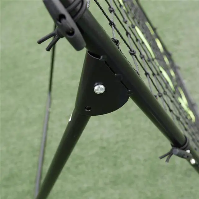 Alt view image 2 of 4 - FstNiceTed Professional Galvanized Steel Pipe Rebound Soccer/Baseball Goal Black