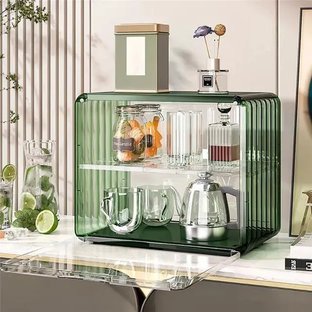 Alt view image 4 of 7 - FstNiceTed Green 2-Tier Warm Storage Rack