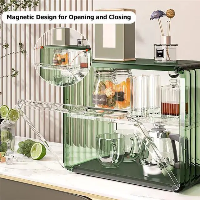 Alt view image 5 of 7 - FstNiceTed Green 2-Tier Warm Storage Rack