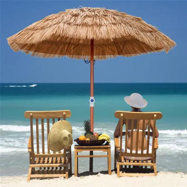 Alt view image 2 of 7 - FstNiceTed 6 foot portable beach umbrella with adjustable tilt