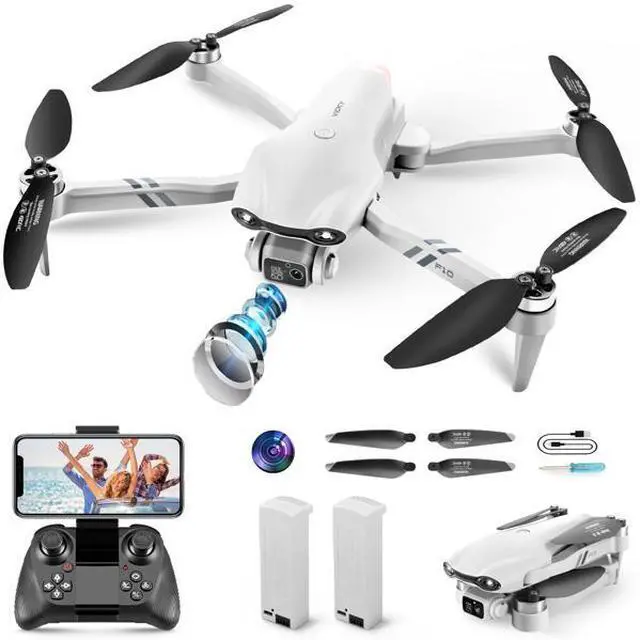 Alt view image 2 of 7 - FstNiceTed 4DRC F10 Foldable Drone with Camera WIFI FPV for Adults,1080P HD FPV Live Video RC Quadcopter
