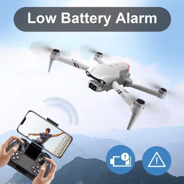 Alt view image 5 of 7 - FstNiceTed 4DRC F10 Foldable Drone with Camera WIFI FPV for Adults,1080P HD FPV Live Video RC Quadcopter