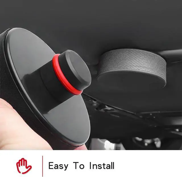 Alt view image 4 of 7 - Tesla Model 3/Y/S/X Jack Pad Floor Protects Battery and Paint Jack Pad Adapter with Storage Bag,Fits All Tesla Vehicle (4 PCS)