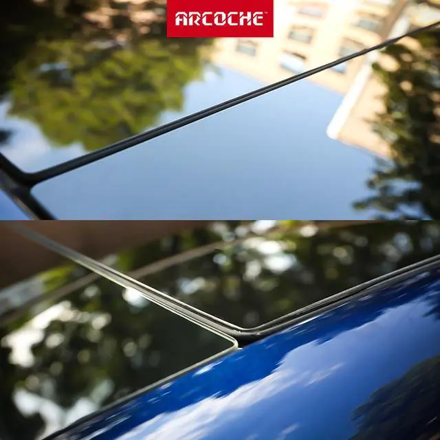 Alt view image 7 of 7 - Arcoche Tesla Model 3 Wind Noise Reduction Kit Quiet Seal Kit,Roof Seal Strip for 2016-2021 Tesla