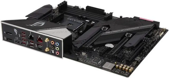 Alt view image 6 of 8 - ASUS ROG STRIX X570-E GAMING Asus ROG STRIX X570-E GAMING Socket AM4/ AMD X570/ DDR4/ 3-Way CrossFireX  and  2-Way SLI/ SATA3 and USB3.2/ M.2/ WiFi+Bluetooth/ A and V and GbE/ ATX Motherboard