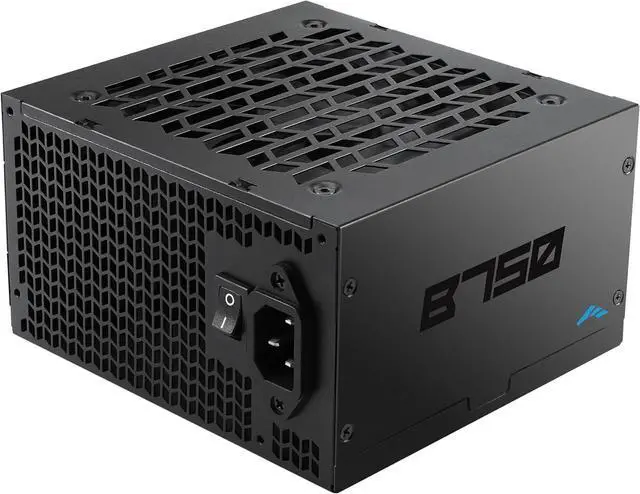 Main image of SAMA B750 750W ATX 3.1 Power Supply, Cybenetics Bronze Certified, PCIe 5.1 Ready 12V-2x6 (450W), APFC LLC + DC-DC Design, 120mm Silent Fan, Non-Modular Gaming PC PSU