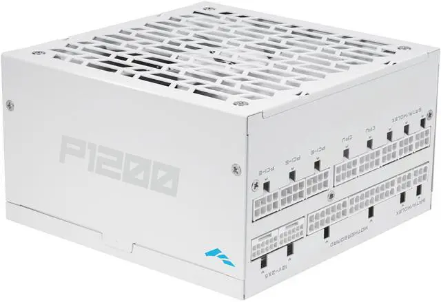 Main image of SAMA P1200W ATX 3.1 Power Supply, 1200W 80 PLUS & Cybenetics Platinum certification, PCIE 5.1 Ready, Full Modular, 1200W Gaming PSU, Premium Japanese Capacitor, FDB Fan, White version