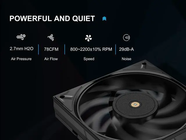 Alt view image 4 of 7 - SAMA A40E CPU Air Cooler, 240W TDP, Single Tower with Direct-Touch Heat Pipes, 120mm PWM Fan, Brushed Metal Top, AM5/AM4 & LGA 1851/1700 Compatible, Quiet Performance, Silver