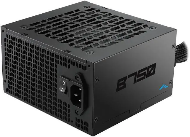 Main image of SAMA B750 750W ATX 3.1 Power Supply, Cybenetics Bronze Certified, PCIe 5.1 Ready 12V-2x6 (450W), APFC LLC + DC-DC Design, 120mm Silent Fan, Non-Modular Gaming PC PSU