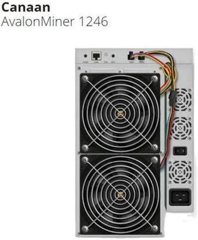 Main image of New AvalonMiner 1246 83TH/s Bitcoin Miner Asic Miner Crypto SHA-256 Mining Machine With Original Power Supply