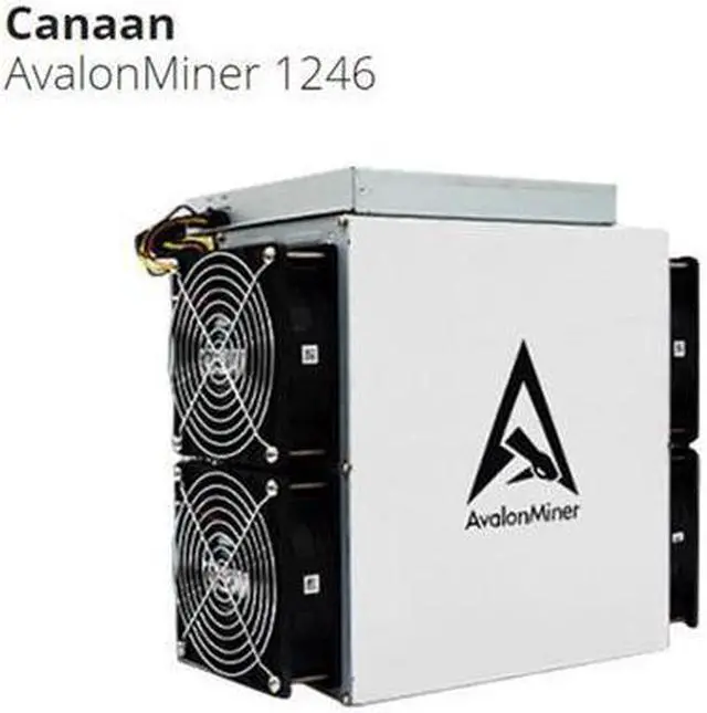Main image of AvalonMiner 1246 83TH/s Bitcoin Miner Asic Miner Crypto SHA-256 BTC Mining Machine BCH With Original Power Supply 3420W