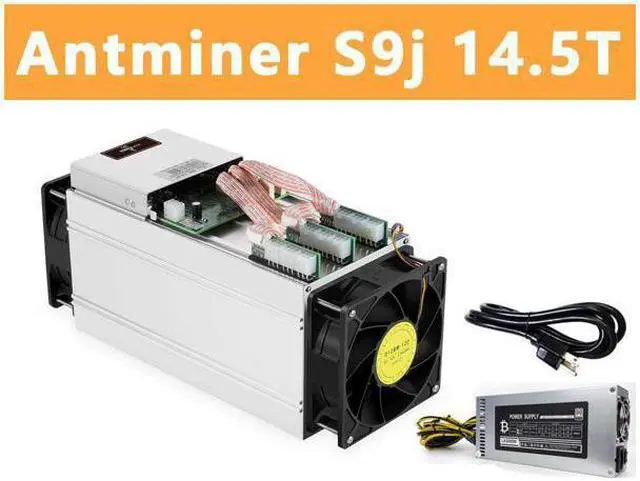 Alt view image 4 of 9 - ANTMINER S9j 14.5TH/s ( New 110V-220V PSU and US Power Cord Included ) Bitcoin Miner BTC Mining Machine ASIC Miner Superior to BITMAIN ANTMINER L3 L7 S9 S11 S17 S19 T17 E9