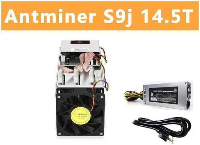 Alt view image 6 of 9 - ANTMINER S9j 14.5TH/s ( New 110V-220V PSU and US Power Cord Included ) Bitcoin Miner BTC Mining Machine ASIC Miner Superior to BITMAIN ANTMINER L3 L7 S9 S11 S17 S19 T17 E9