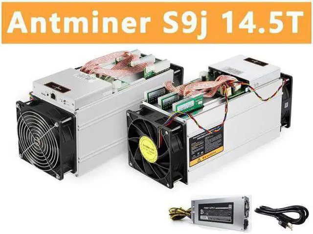 Alt view image 7 of 9 - ANTMINER S9j 14.5TH/s ( New 110V-220V PSU and US Power Cord Included ) Bitcoin Miner BTC Mining Machine ASIC Miner Superior to BITMAIN ANTMINER L3 L7 S9 S11 S17 S19 T17 E9