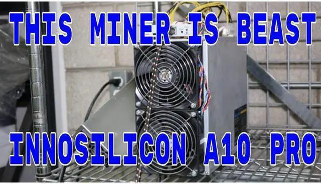 Alt view image 7 of 7 - Innosilicon A10 Pro 500Mh/s Asic Miner 960W EtHash Ethereum ETHMaster with Power Supply Unit Miner Machine