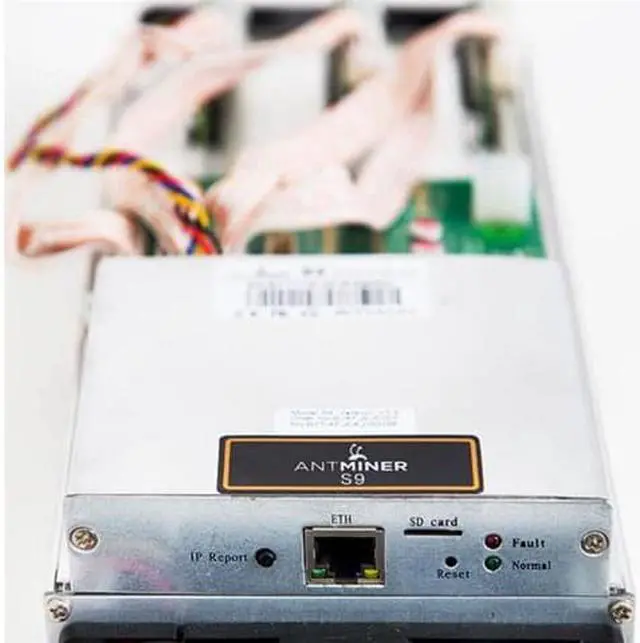 Alt view image 2 of 6 - BTC BCH miner Bitmain Antminer S9 13.5T/s ASIC SHA256 With Bitmain Power Supply For New User Ready To Ship