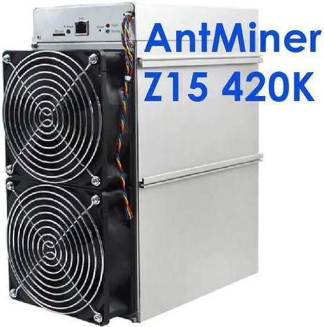 Main image of Bitmain Antminer Z15 420K Zcash ZEC Bitcoin ASIC Miner With PSU BTC BCH Mining Machine Better Than Antminer S9 S11 S15 S17 L3+ T9+ T15 T17 and INNOSILICON T2