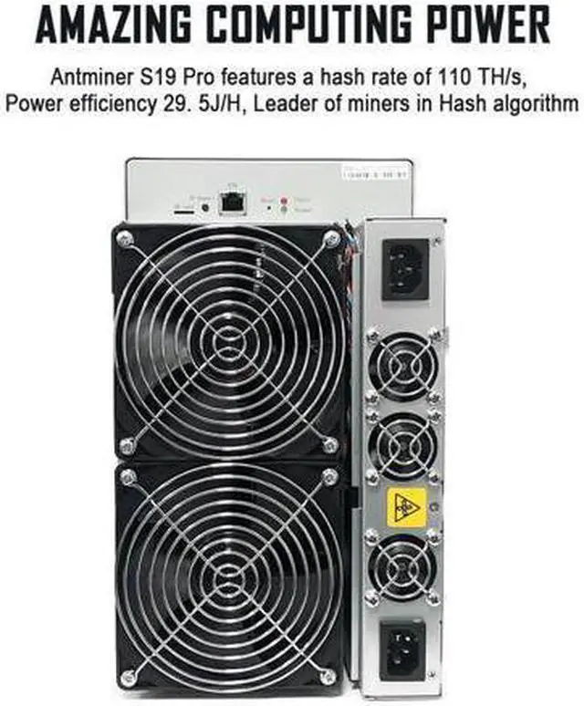 Alt view image 6 of 7 - Antminer ASIC antminer S19 95t miner Bitcoin miner miningasik miner mining farm BTC asiki for mining