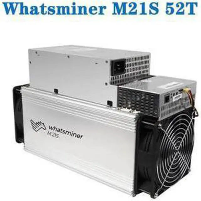 Main image of ASIC MINER BTC BCH whatsminer M21s miner 52th (with Integrated Power Supply) 3120W blockchain Bitcoin mining machine Blockchain Miners Better Than Antminer S9 S1 T9+ S15 T17