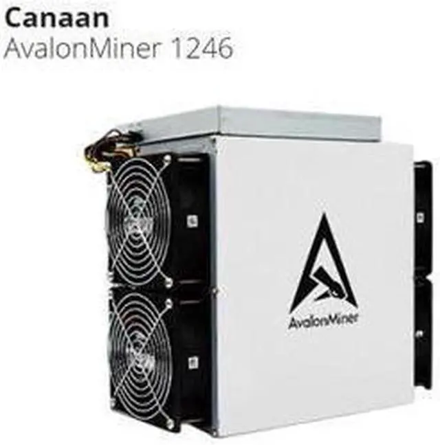 Main image of AvalonMiner 1246 83TH/s Bitcoin Miner Asic Miner Crypto SHA-256 BTC Mining Machine BCH With Original Power Supply 3420W