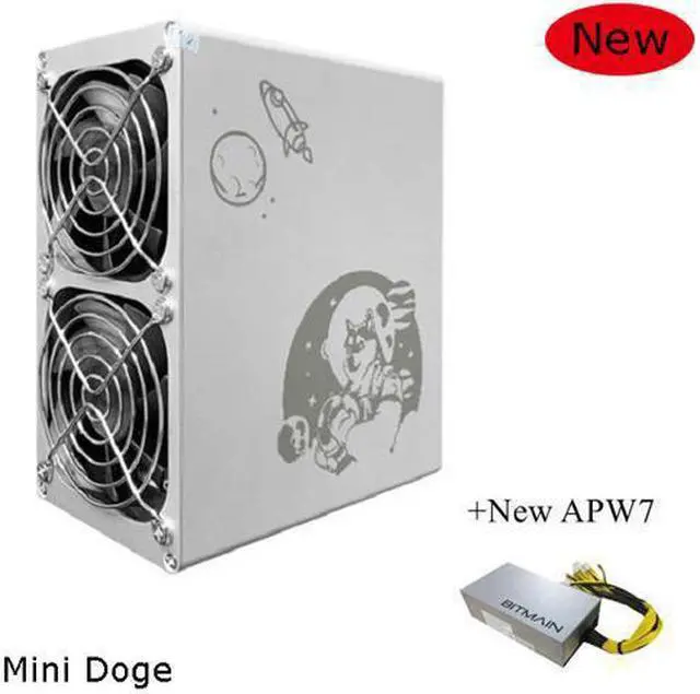 Main image of New DOGE LTC miner Mini DOGE 185MH/s 235W Scrypt Asic Miner With Antminer 1800W APW7 Best Quality