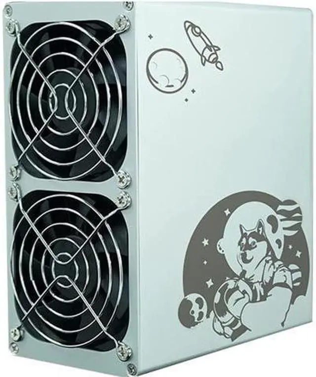 Alt view image 3 of 7 - New DOGE LTC miner Mini DOGE 185MH/s 235W Scrypt Asic Miner With Antminer 1800W APW7 Best Quality