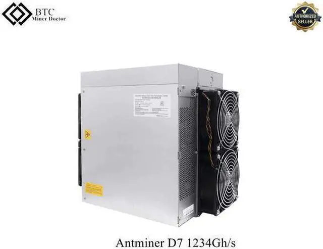 Main image of Powerful asic DASH Miner Antminer D7 1234GH/S Mining Hardware With 1234Gh/s From Bitmain Original