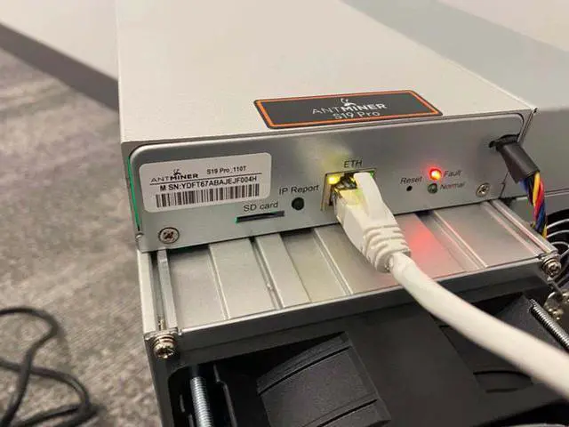 Alt view image 4 of 5 - Antminer S19 95th/s Asic Miner, 3250w Bitcoin Miner Machine, New Bitmain Antminer S19 Include PSU in Stock Shipping from CA