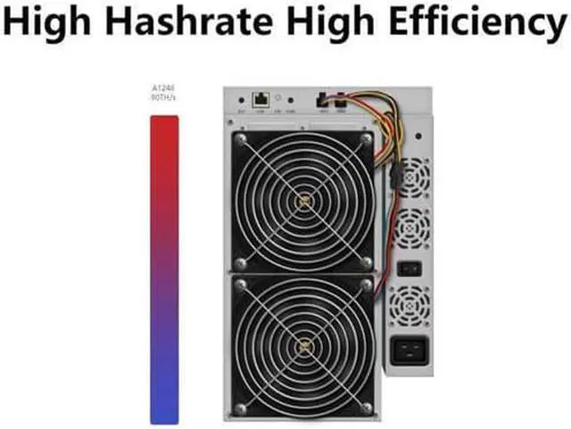 Alt view image 3 of 7 - 90Th/s Power Hash Avalon Miner 1246 Bitcoin Miner Asic Miner With All in One Power Supply From  Canaan Original