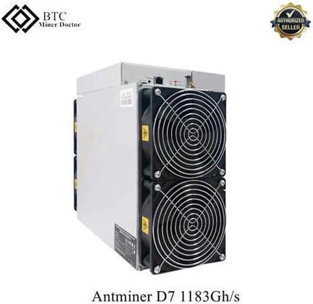 Main image of Antminer D7 1183GH/S Dash Miner Asic Miner Bitmain 3148w Included PSU Original