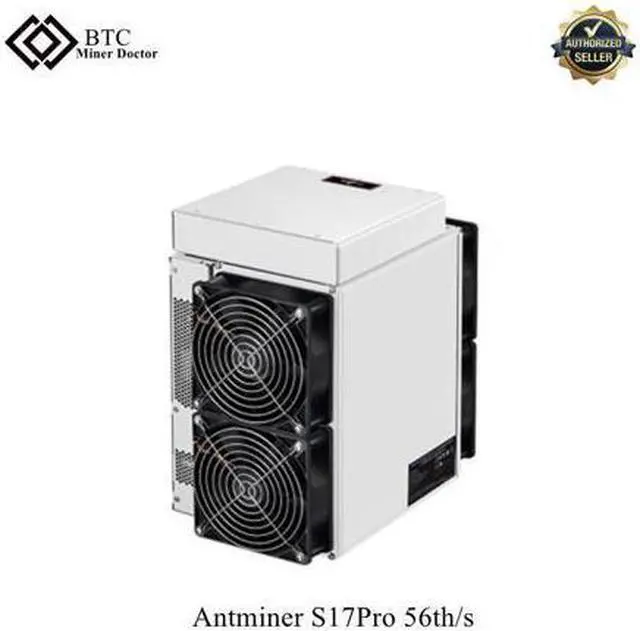 Main image of Bitmain Bitcoin Mining Machine Antminer S17 Serials Minero S17 PRO 56th/s Miner