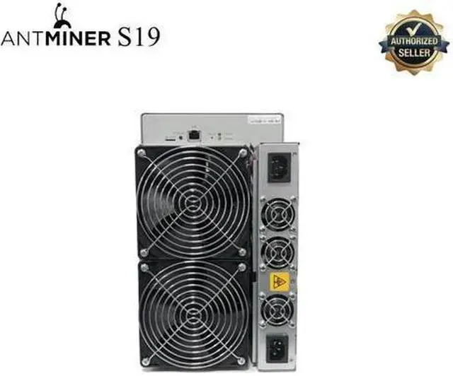 Alt view image 7 of 7 - Bitmain S19 95 TH/S Bitcoin Miner Antminer With Power Supply Bitmain Mining SHA-256 BTC Min Machine SHA256 Algorithm
