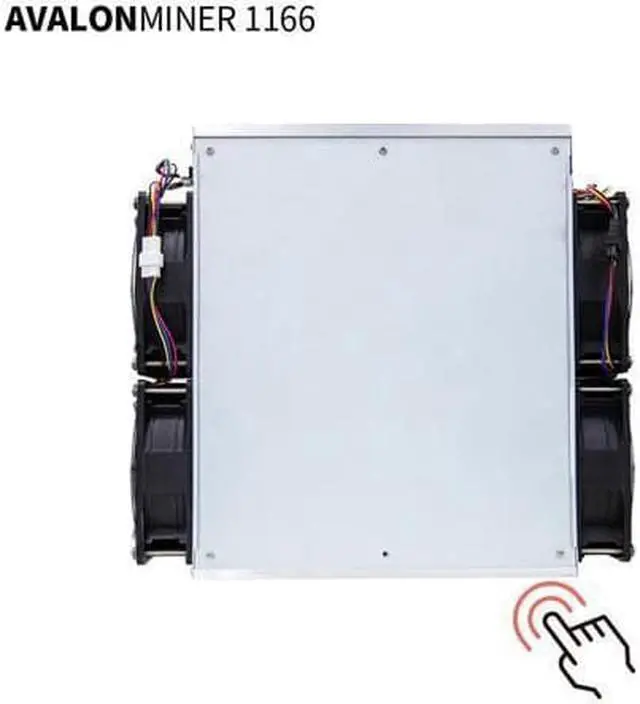 Alt view image 2 of 6 - Avalon 2021 New Bitcoin miner AvalonMiner 1166 PRO 81TH/S profitable Asic mining Machine ( With Original Power Supply )SHA-256 New Arrival Blockchain Low Power Cost