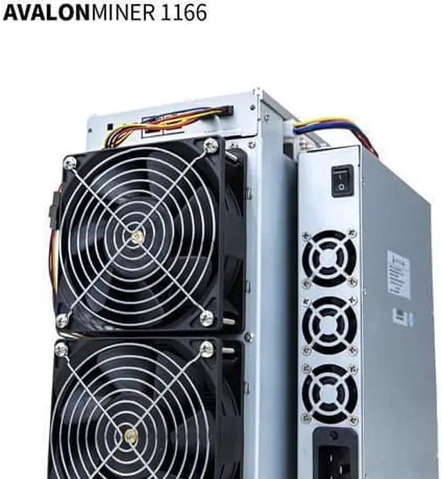 Alt view image 4 of 6 - Avalon 2021 New Bitcoin miner AvalonMiner 1166 PRO 81TH/S profitable Asic mining Machine ( With Original Power Supply )SHA-256 New Arrival Blockchain Low Power Cost