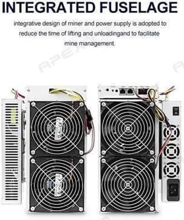 Alt view image 5 of 6 - Avalon 2021 New Bitcoin miner AvalonMiner 1166 PRO 81TH/S profitable Asic mining Machine ( With Original Power Supply )SHA-256 New Arrival Blockchain Low Power Cost