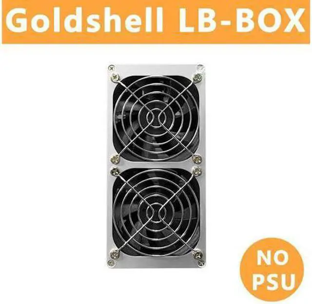 Alt view image 2 of 6 - Goldshell LB-BOX Miner 175GH/S 162W (Withou PSU) LBRY Credits Miner Low Noise Small Household Mining Machine Better than BITMAIN ANTMINER L3 L7 S9 S11 S17 S19 T17 E9