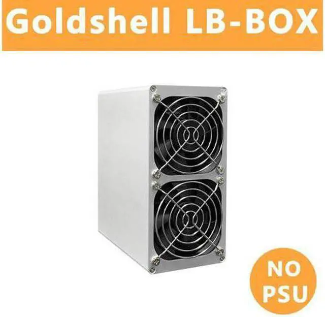 Alt view image 4 of 6 - Goldshell LB-BOX Miner 175GH/S 162W (Withou PSU) LBRY Credits Miner Low Noise Small Household Mining Machine Better than BITMAIN ANTMINER L3 L7 S9 S11 S17 S19 T17 E9