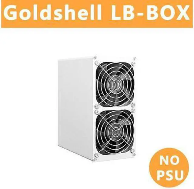 Alt view image 3 of 6 - Goldshell LB-BOX Miner 175GH/S 162W (Withou PSU) LBRY Credits Miner Low Noise Small Household Mining Machine Better than BITMAIN ANTMINER L3 L7 S9 S11 S17 S19 T17 E9