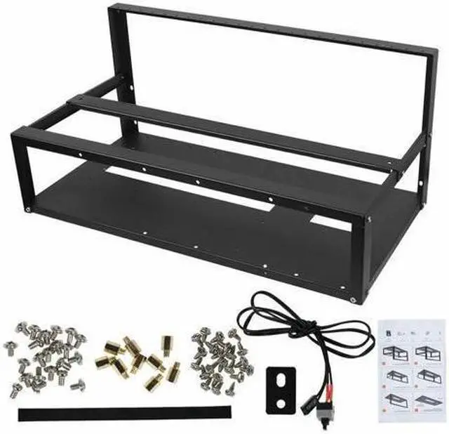 Main image of 6 8 12 GPU Open Air Mining Frame Rig Miner Case Computer Equipment Rack Ethereum