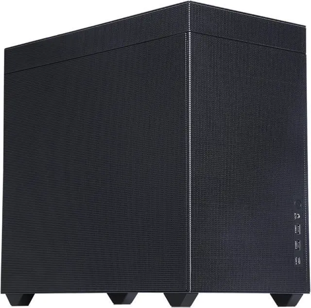 Main image of SAMA IM01 Pro High Air Flow Natural Cooling Metal Mesh Panel MATX Micro ATX PC Computer Case Black, Good ventilated, Durable, Real bargain, Supports Upright/ Inverted Installation