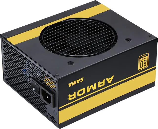 Alt view image 7 of 7 - SAMA 650W Power Supply 80 Plus Gold Full Voltage Full Modular 12V FDB Silent Fan PSU ATX Power for 4000 Series Graphics Cards Black 10 Year Warranty