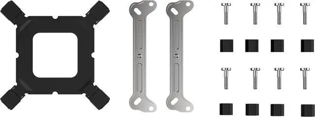 Alt view image 7 of 7 - SAMA 6P130 ARGB Blcak CPU Air Cooler 130mm Cooling Fan Addressable RGB Aluminum PC CPU Heatsink