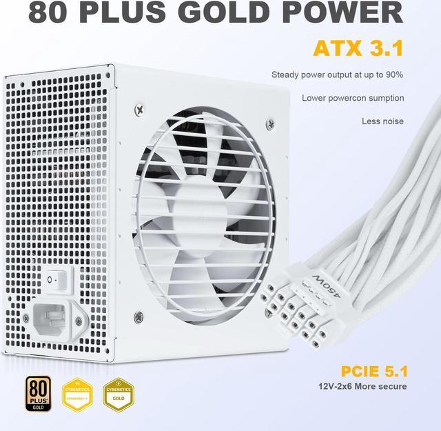 SAMA GT750WH White 80 PLUS Gold Fully Modular ATX Power