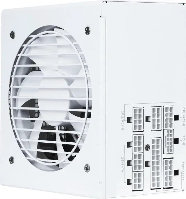 Alt view image 7 of 7 - SAMA GT850WH White 80 PLUS Gold Fully Modular ATX Power Supply - ATX 3.1 & PCIe 5.1 Compliant - Japanese Capacitors - FDB Fan with Auto Speed Control - 5 Year Warranty