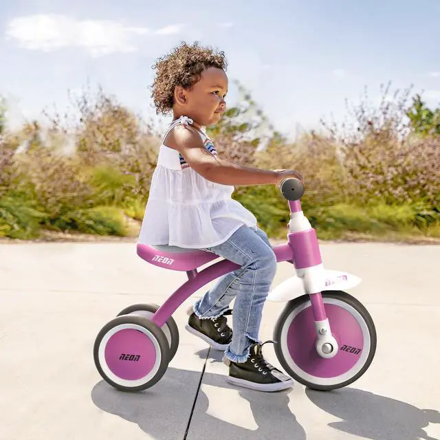 Alt view image 2 of 3 - NEON Trike Tricycle for Kids from 18-36 month Pink
